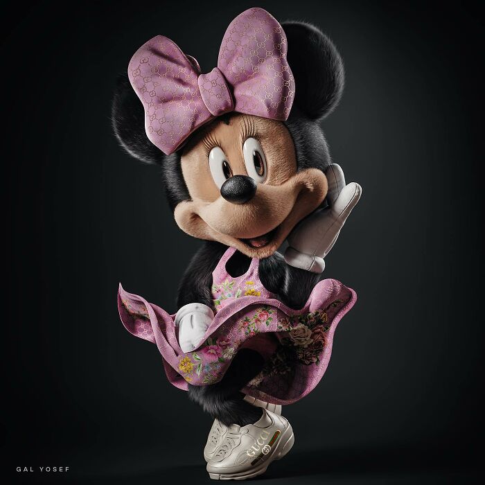 3D Artist Gives Classic Cartoons A Luxurious, Slightly Dark Makeover