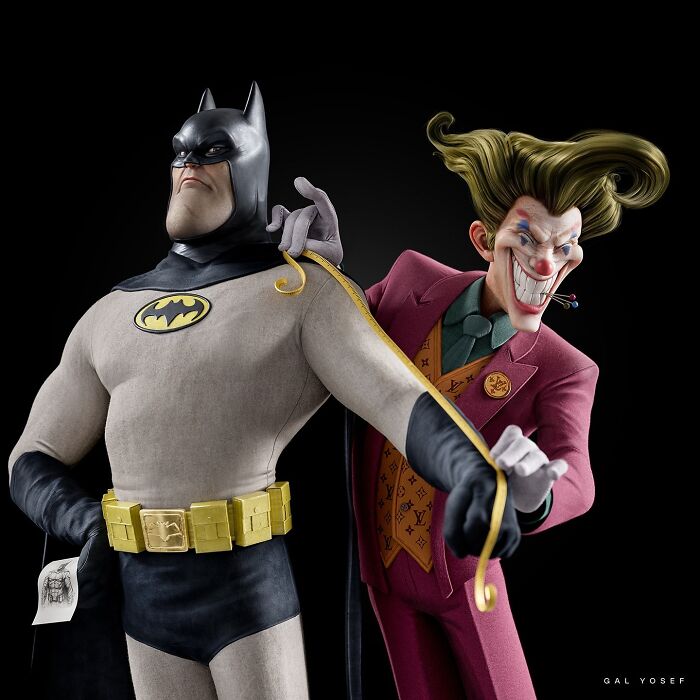 3D Artist Gives Classic Cartoons A Luxurious, Slightly Dark Makeover