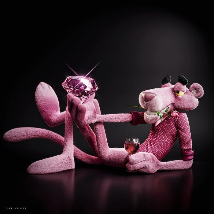 3D Artist Gives Classic Cartoons A Luxurious, Slightly Dark Makeover