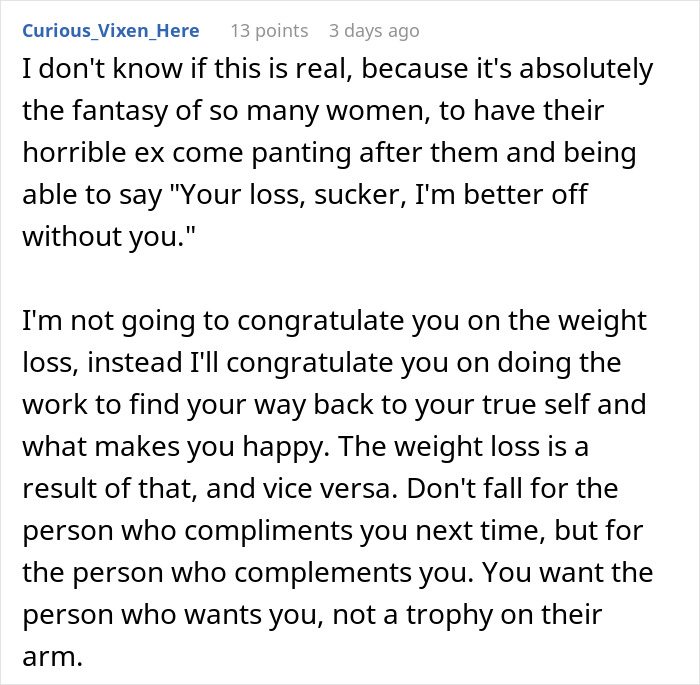 Woman Turns Her Life Around After Learning What Husband Really Thinks Of Her Body