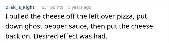 Roommate Kept Stealing Leftovers, So Guy Baked A Habanero Cake To Teach Him A Lesson