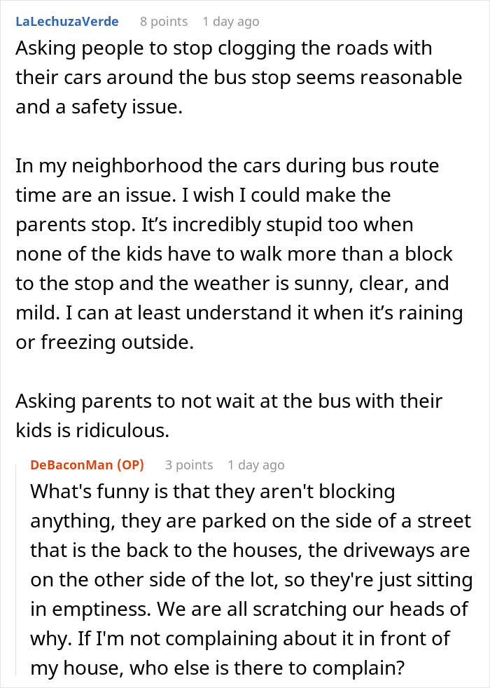 HOA Tries To Enforce Sudden Rule That Parents Shouldn&#8217;t Be With Kids At Bus Stop, Guy Hits Back