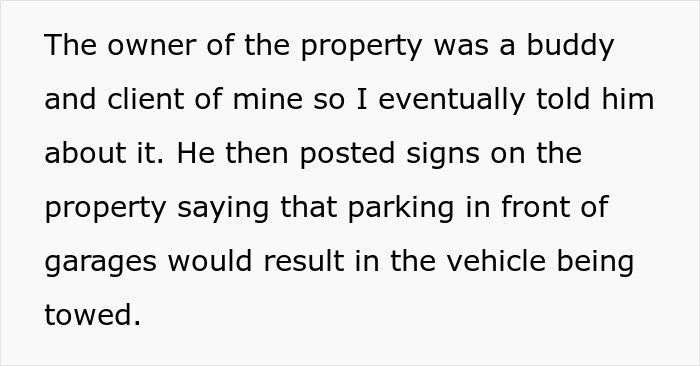 Lady Feels Entitled To Parking In Front Of Neighbor’s Garage, Gets Mad As He Gets Her Vehicle Towed