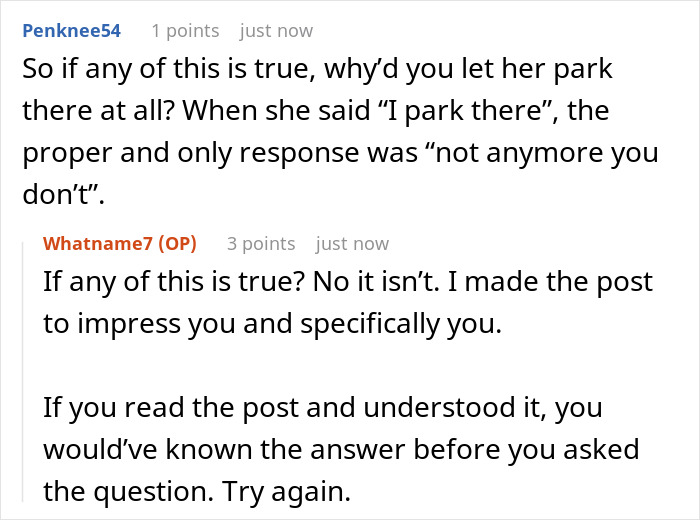 Lady Feels Entitled To Parking In Front Of Neighbor’s Garage, Gets Mad As He Gets Her Vehicle Towed