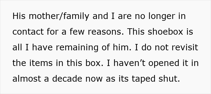 Lady Feels She Can Keep Late Ex-BF&#8217;s Memory Box But Hubs Can&#8217;t Keep One Of Ex-GF, Gets Reality Check