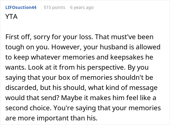 Lady Feels She Can Keep Late Ex-BF&#8217;s Memory Box But Hubs Can&#8217;t Keep One Of Ex-GF, Gets Reality Check