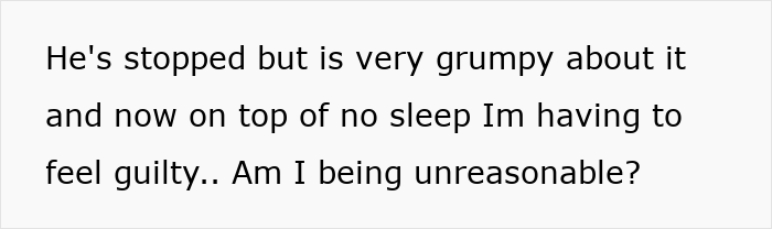 Wife Can&#8217;t Take Being The One Caring For Kid&#8217;s Sleep Apnea Anymore, Hubs&#8217; Mad He Can&#8217;t Run Everyday