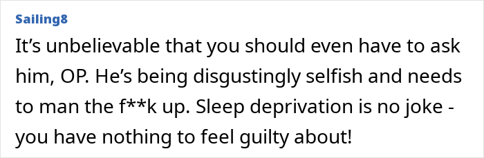Wife Can&#8217;t Take Being The One Caring For Kid&#8217;s Sleep Apnea Anymore, Hubs&#8217; Mad He Can&#8217;t Run Everyday