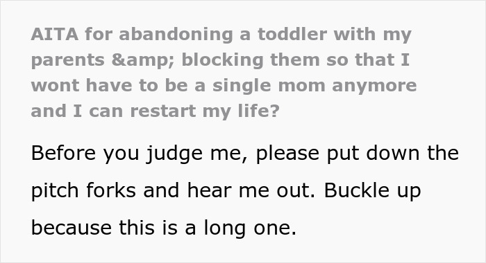 Family Turns On Woman After She Refuses To Be A “Single Mom” To Brother’s Abandoned Child