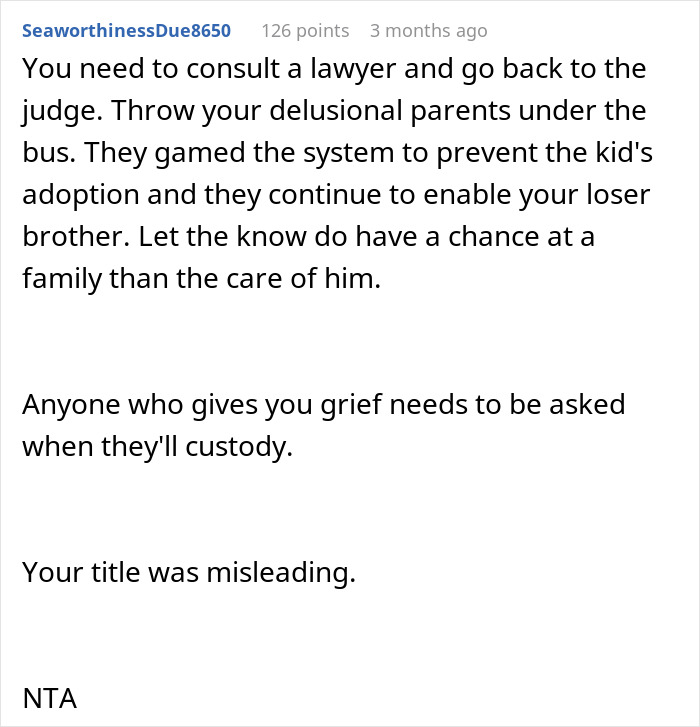 Family Turns On Woman After She Refuses To Be A “Single Mom” To Brother’s Abandoned Child