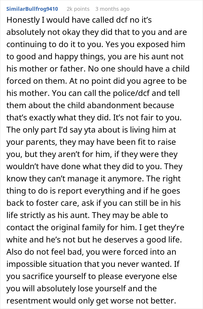 Family Turns On Woman After She Refuses To Be A “Single Mom” To Brother’s Abandoned Child