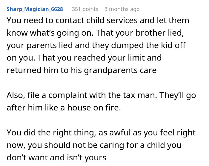 Family Turns On Woman After She Refuses To Be A “Single Mom” To Brother’s Abandoned Child