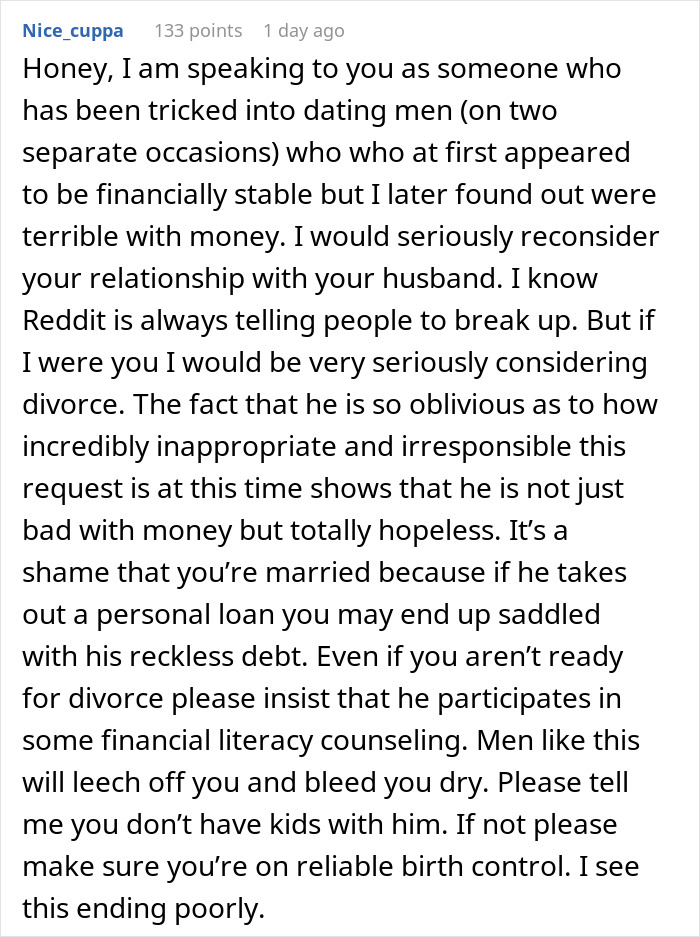 Hubby Blows Up At Wife For Refusing To Co-Sign On His $55K Truck Loan Despite Not Repaying Her $8K