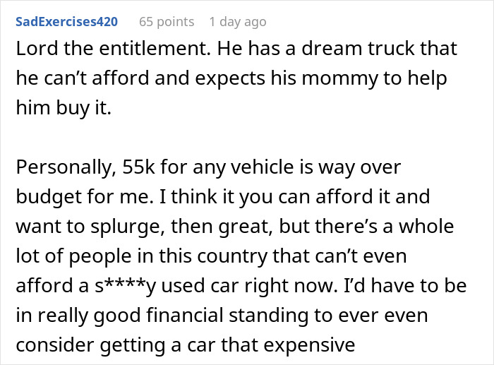 Hubby Blows Up At Wife For Refusing To Co-Sign On His $55K Truck Loan Despite Not Repaying Her $8K