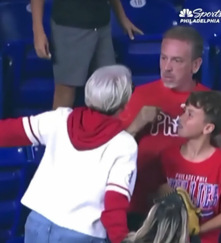 Woman Mistaken For ‘Phillies Karen’ After Home Run Ball Meltdown Breaks Silence
