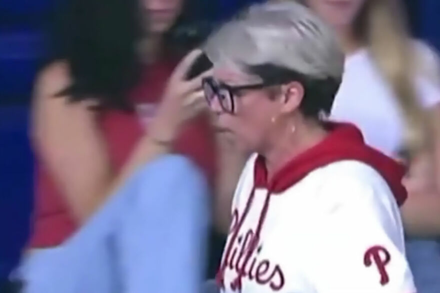 Woman Mistaken For ‘Phillies Karen’ After Home Run Ball Meltdown Breaks Silence