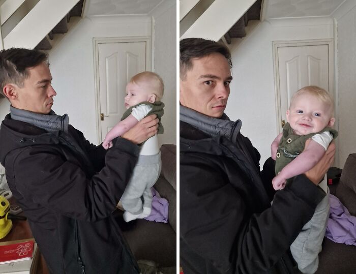 98 Wholesome Photos Showing Dads Doing Their Best Parenting Moments (New Pics)