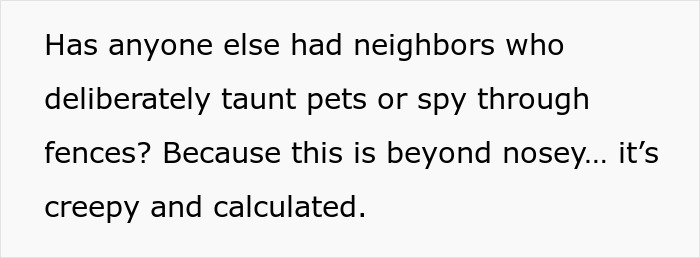 “Curious”: Neighbor Admits Her Mom Drilled Holes In Fence To Spy, Then Denies Taunting Dogs