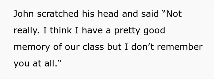 “I Have No Idea Who You Are”: Man Crushes Former Bully’s Ego At Class Reunion 25 Years Later