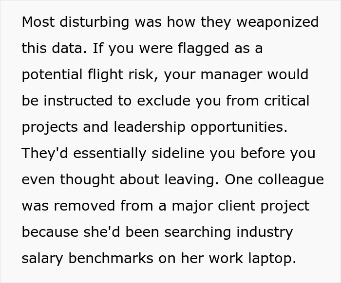 Person Finds Out Company Secretly Profiled Employees &#8211; &#8220;Corporate Loyalty Is Rarely Two Way Street&#8221;