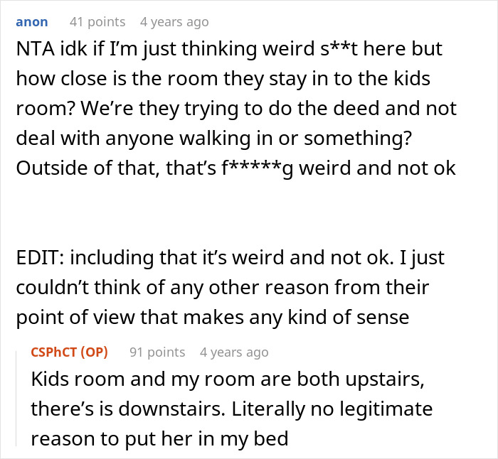Woman Livid By Roommie&#8217;s Audacity to Let His GF&#8217;s 5YO Sleep In Her Bed, Confronts Him, Drama Ensues