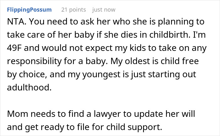 46YO Mom Of 4 Pregnant From Fling, Gets Hit With Reality Check That Kids Won’t Be 24/7 Babysitters