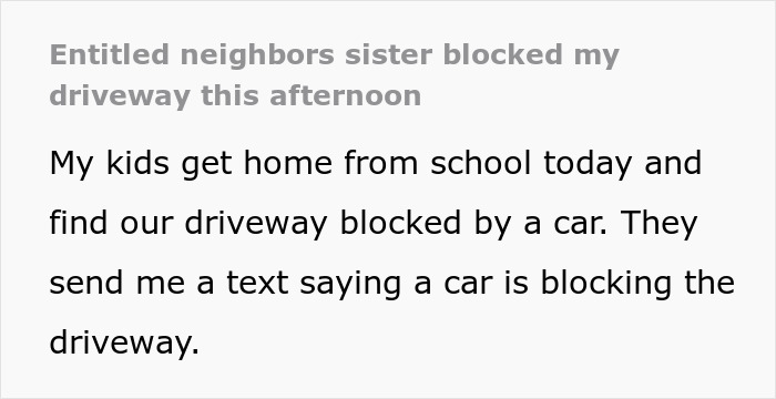 Lady Gets Back At Bad Neighbors By Calling Police As Car Blocked Driveway, Leading To Tow And Arrest