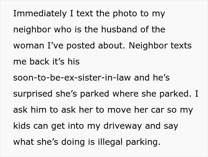 Lady Gets Back At Bad Neighbors By Calling Police As Car Blocked Driveway, Leading To Tow And Arrest