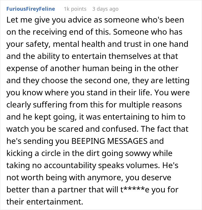 Woman No Longer Sees A Future With BF Who Planted A “Small Prank” That Left Her In Tears