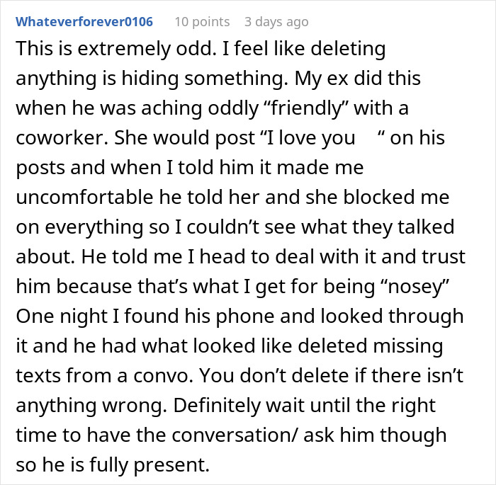 “He Deleted Everything”: Woman Questions Husband’s Motives On The Day Of His Surgery