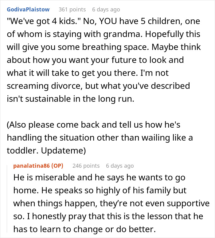 Man Expects Wife To Rescue Him After Missing His Flight Home, Receives A Lesson Instead