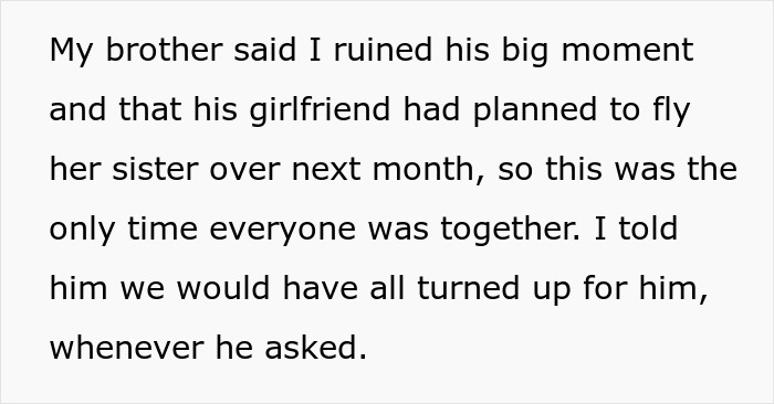 “We’re Not Doing This Today”: Woman Shuts Down Brother’s Proposal At Her Baby Shower