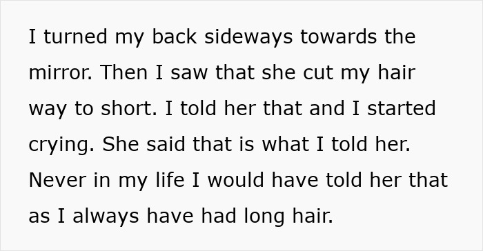 Hairdresser Butchers Woman’s Long Hair Despite Instructions, Client Left Distraught And Crying