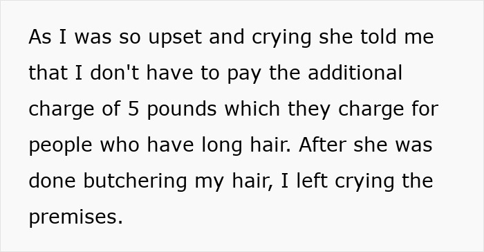 Hairdresser Butchers Woman’s Long Hair Despite Instructions, Client Left Distraught And Crying