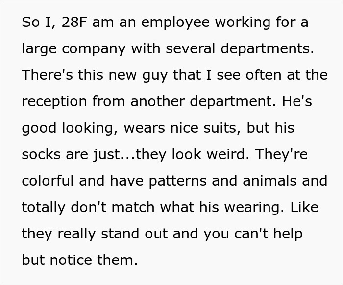 Woman Mocks Colleague’s Penguin Socks, Red-Faced When He Says Late Wife Knitted Them For Him