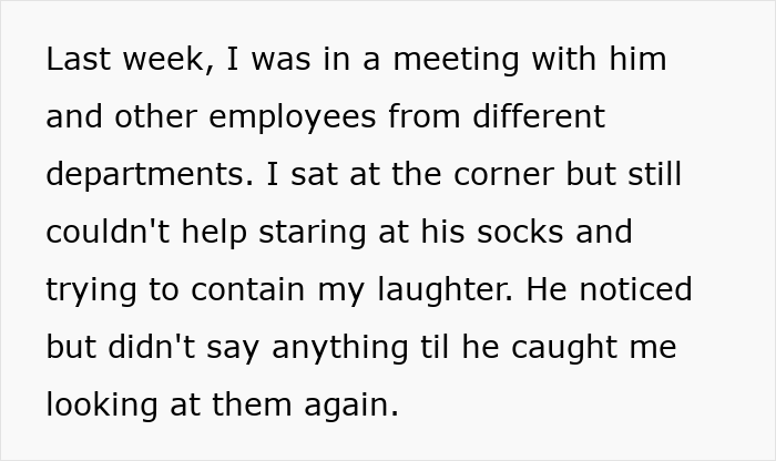 Woman Mocks Colleague’s Penguin Socks, Red-Faced When He Says Late Wife Knitted Them For Him