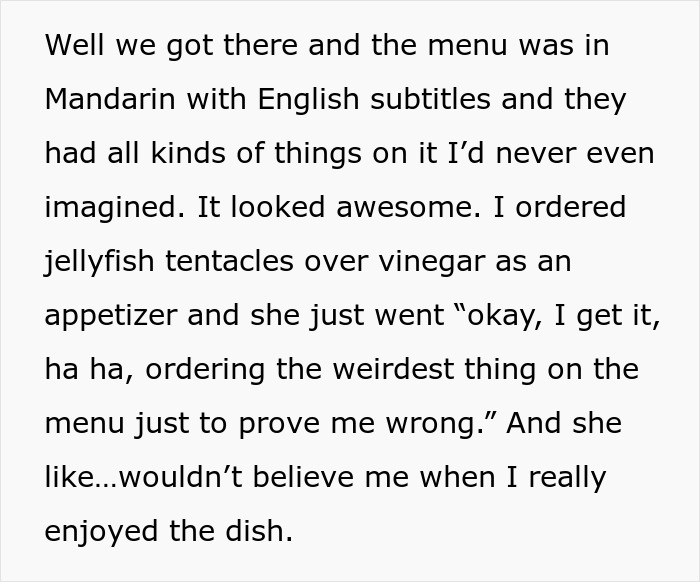 Asian GF Gets Weird After White BF Orders The Most Chinese Dish On The Menu, He’s Baffled