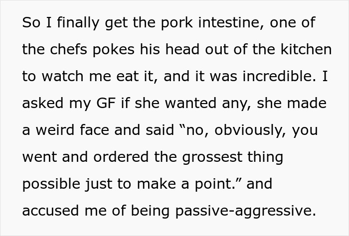 Asian GF Gets Weird After White BF Orders The Most Chinese Dish On The Menu, He’s Baffled
