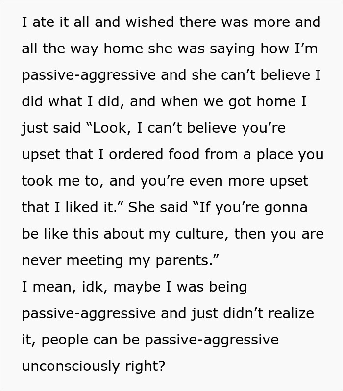 Asian GF Gets Weird After White BF Orders The Most Chinese Dish On The Menu, He’s Baffled