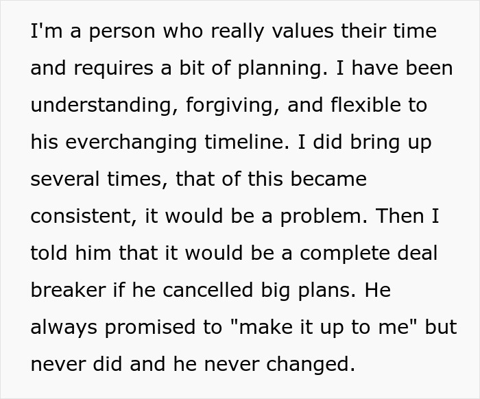 GF Goes Above And Beyond Preparing For BF&#8217;s Return, He Ditches The Plan Last Minute, Gets Dumped Fast