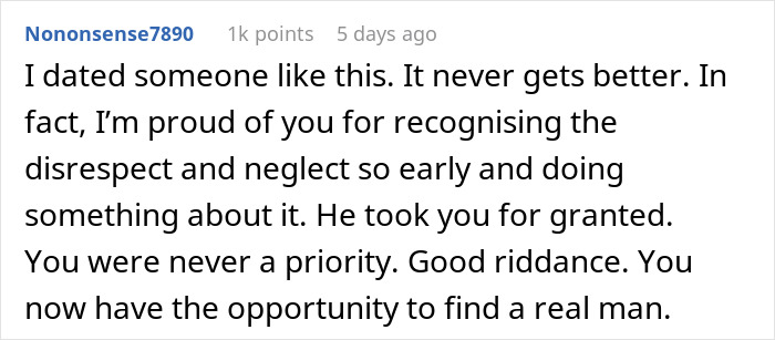 GF Goes Above And Beyond Preparing For BF&#8217;s Return, He Ditches The Plan Last Minute, Gets Dumped Fast