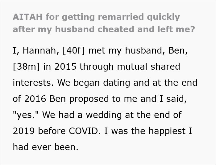 Guy Tosses 7 Years Of Marriage Away By Cheating, Is Mad When Ex Gets Married To A New Man Very Fast