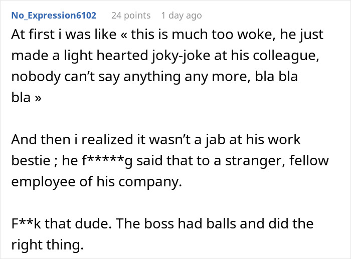 Co-Worker Mocks Woman’s Drink, CFO Fires Him Immediately: &#8220;White As A Ghost, Looking Terrified&#8221;