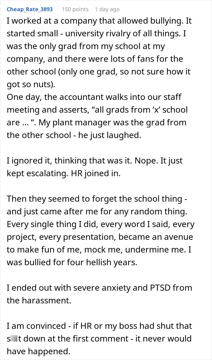 Co-Worker Mocks Woman’s Drink, CFO Fires Him Immediately: &#8220;White As A Ghost, Looking Terrified&#8221;