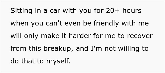 Guy Gets Heart Broken By GF, Irked When She Says She Still Wants 20-Hour Ride Home From Thanksgiving