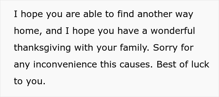 Guy Gets Heart Broken By GF, Irked When She Says She Still Wants 20-Hour Ride Home From Thanksgiving