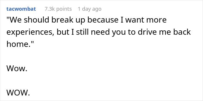Guy Gets Heart Broken By GF, Irked When She Says She Still Wants 20-Hour Ride Home From Thanksgiving