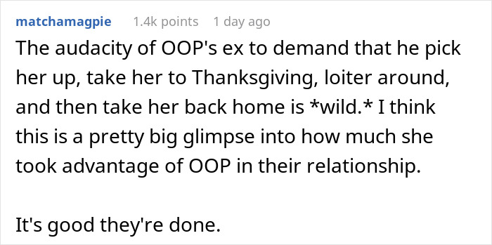 Guy Gets Heart Broken By GF, Irked When She Says She Still Wants 20-Hour Ride Home From Thanksgiving
