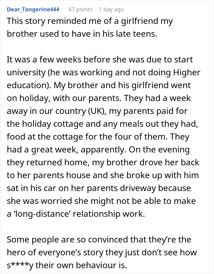 Guy Gets Heart Broken By GF, Irked When She Says She Still Wants 20-Hour Ride Home From Thanksgiving