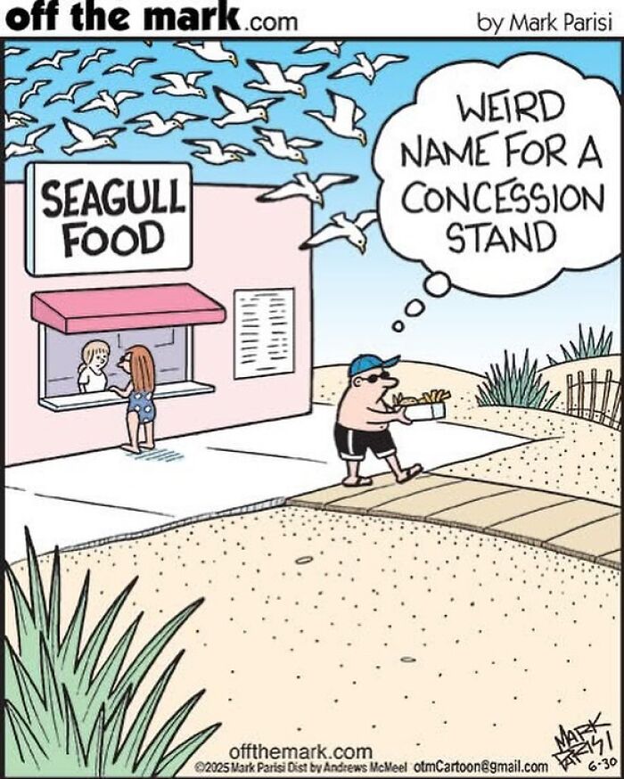 50 Clever And Wholesome Comics By Mark Parisi That Capture Life’s Funniest Moments